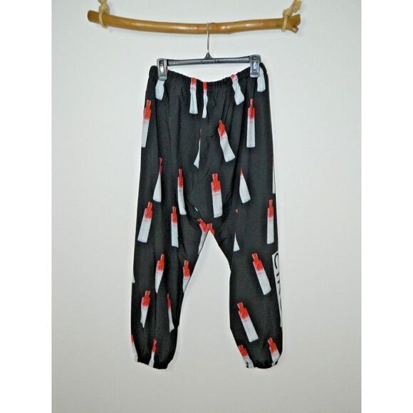 GoldSheep Pants Joggers Size Large Ciroc Vodka Black Red Unisex Limited Edition - Picture 4 of 7